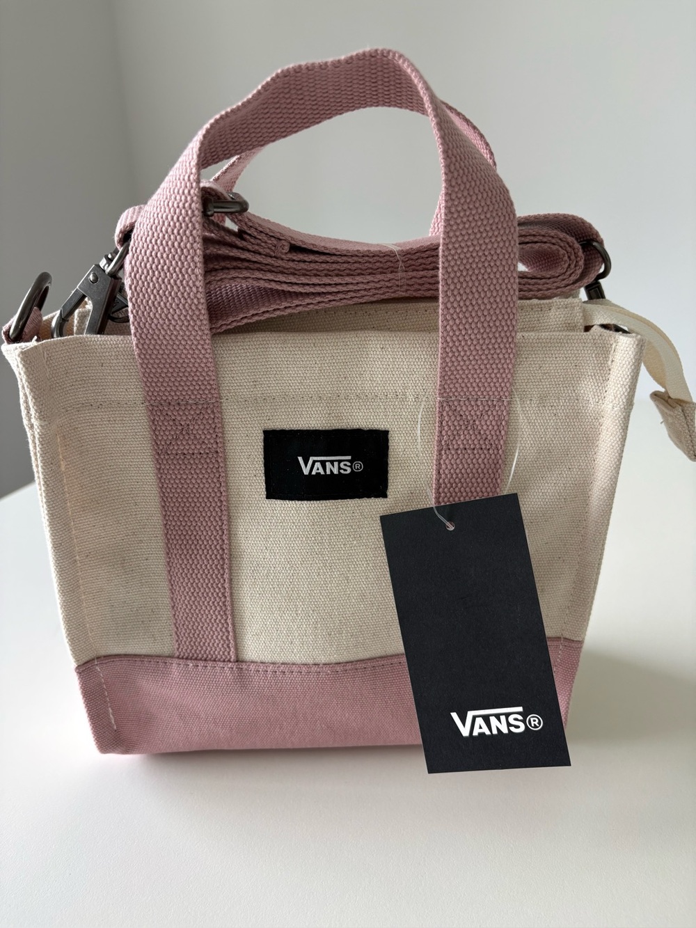 Vans Tote Bag - Misty Mauve Pink NWT - Picture 5 of 11